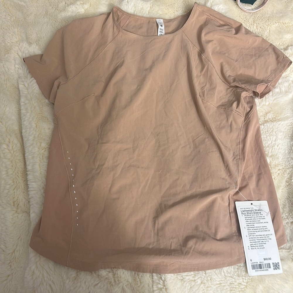 Lululemon Lightweight Stretch Run Short Sleeve Shirt